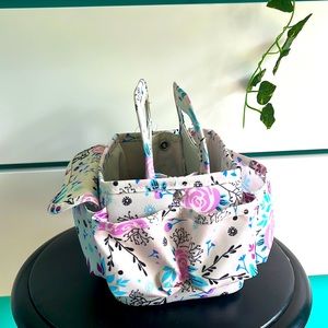 Small floral utility bag